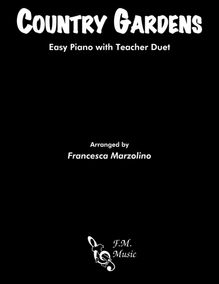 Free Sheet Music Country Gardens Easy Piano With Duet