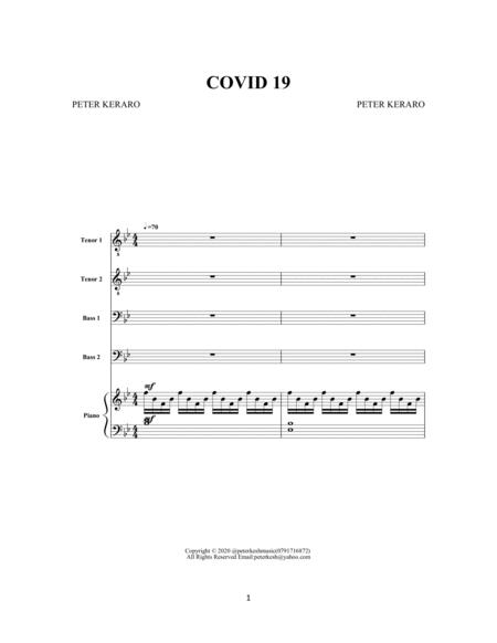 Free Sheet Music Covid 19