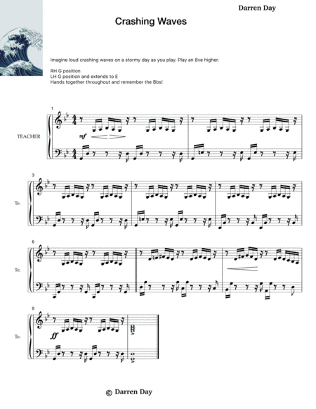 Crashing Waves Sheet Music