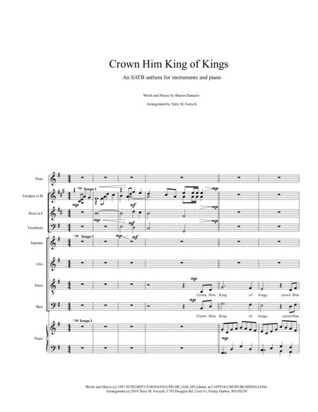 Crown Him King Of Kings Sheet Music