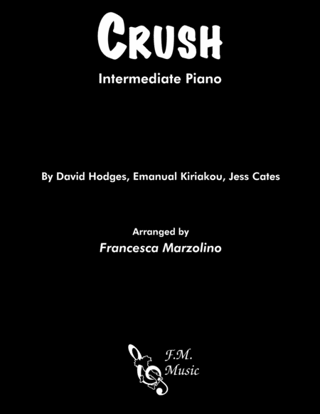 Free Sheet Music Crush Intermediate Piano