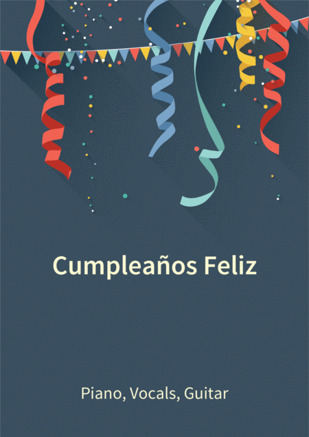 Free Sheet Music Cumpleaos Feliz