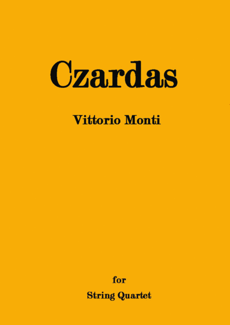 Czardas Sheet Music