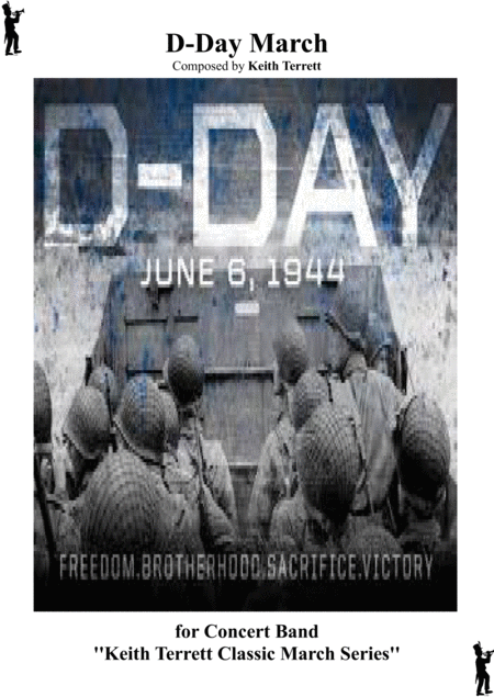 Free Sheet Music D Day March For Concert Wind Marching Band
