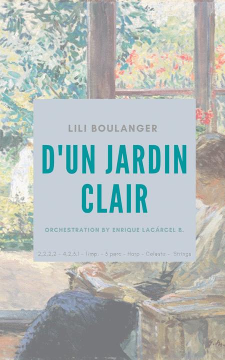 D Un Jardin Clair Sheet Music