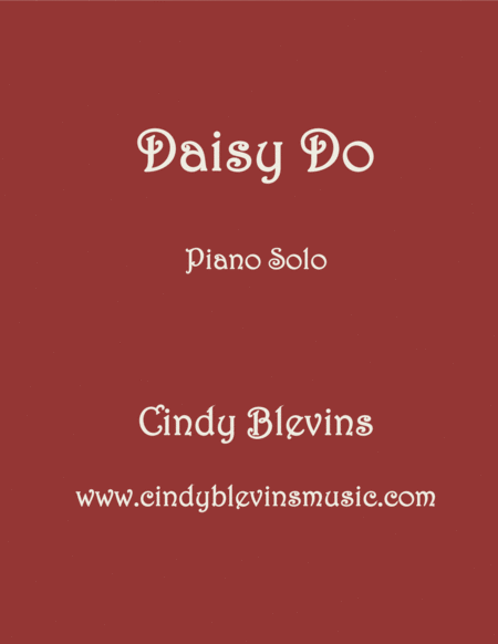 Free Sheet Music Daisy Do An Original Piano Solo From My Piano Book Slightly Askew