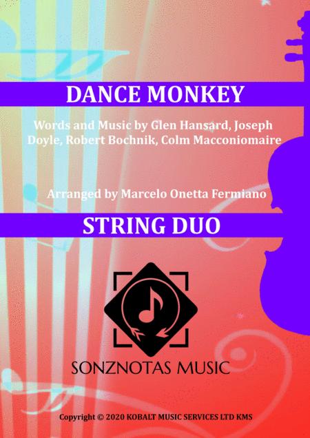 Dance Monkey Sheet Music For Violin And Violoncello Score And Parts Sheet Music