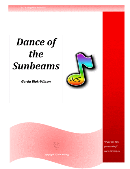 Dance Of The Sunbeams Sheet Music