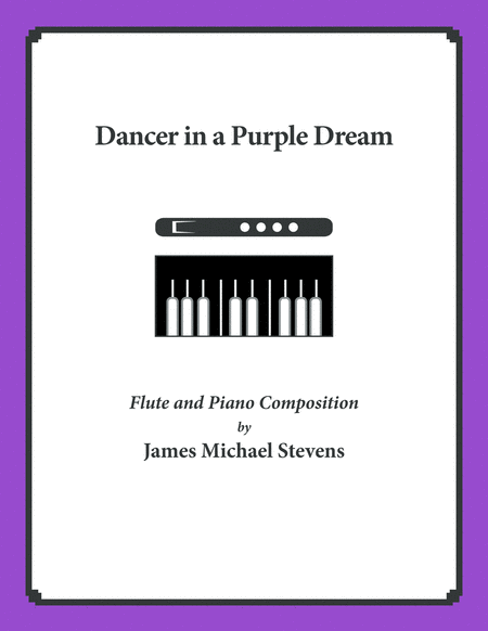 Dancer In A Purple Dream Flute Piano Sheet Music