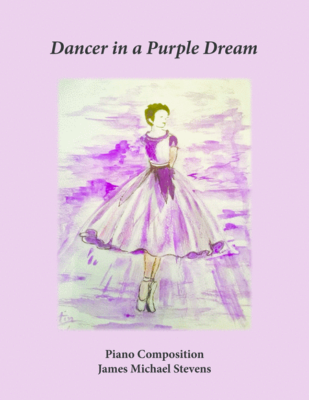 Free Sheet Music Dancer In A Purple Dream