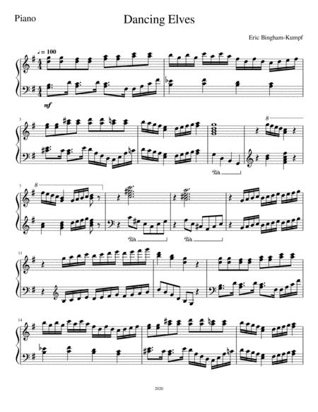 Dancing Elves Sheet Music