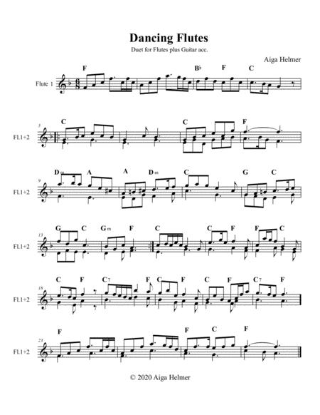 Dancing Flutes Sheet Music