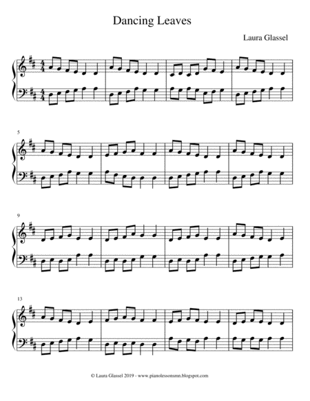 Dancing Leaves Sheet Music