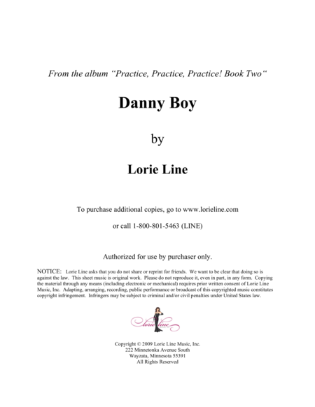 Danny Boy Easy Sheet Music