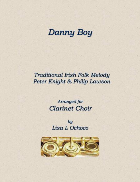 Free Sheet Music Danny Boy For Clarinet Choir