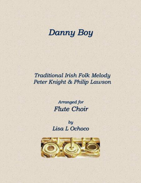 Free Sheet Music Danny Boy For Flute Choir