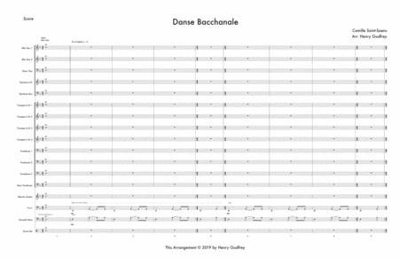 Danse Bacchanale Score Sheet Music