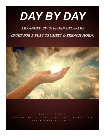 Day By Day Duet For Bb Trumpet And French Horn Sheet Music