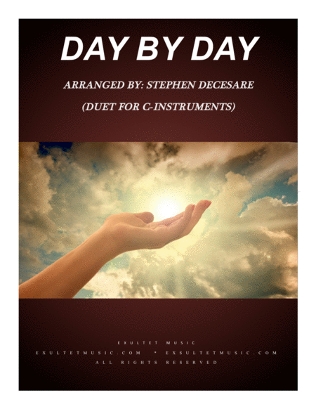 Day By Day Duet For C Instruments Sheet Music