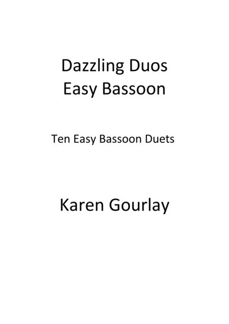Free Sheet Music Dazzling Duos Easy Bassoon
