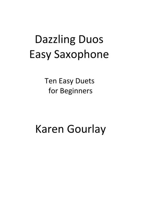 Free Sheet Music Dazzling Duos Easy Saxophone