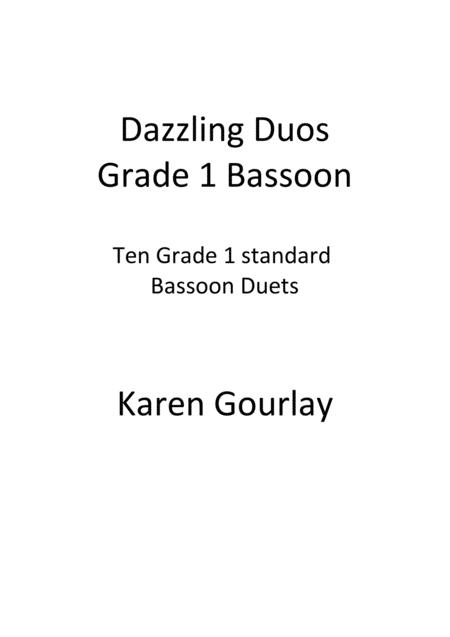 Free Sheet Music Dazzling Duos Grade 1 Bassoon
