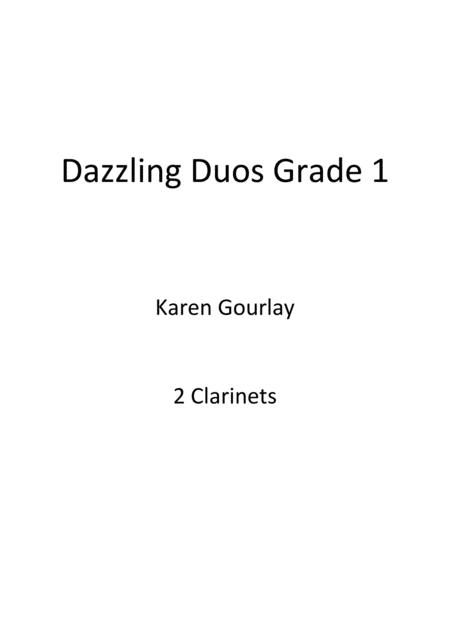 Free Sheet Music Dazzling Duos Grade 1 Clarinet