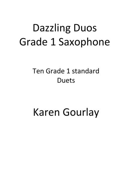 Free Sheet Music Dazzling Duos Grade 1 Saxophone