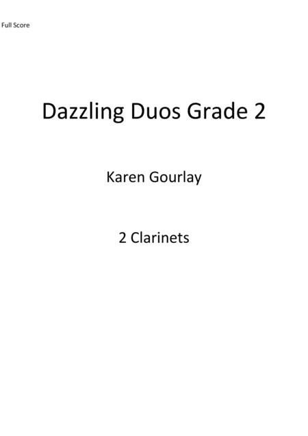 Free Sheet Music Dazzling Duos Grade 2 Clarinet