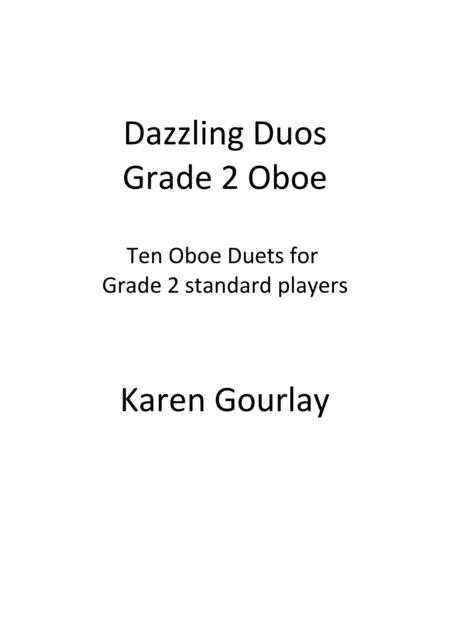Free Sheet Music Dazzling Duos Grade 2 Oboe