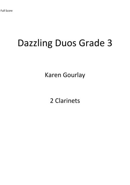 Free Sheet Music Dazzling Duos Grade 3 Clarinet