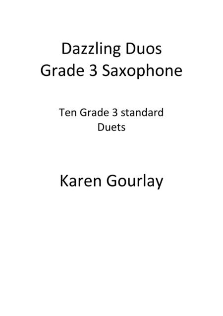 Free Sheet Music Dazzling Duos Grade 3 Saxophone