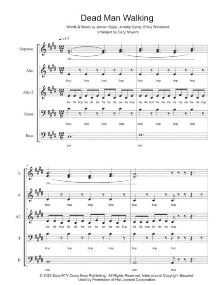 Dead Man Walking Sheet Music