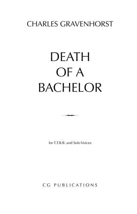 Free Sheet Music Death Of A Bachelor Ttbbb With Solo