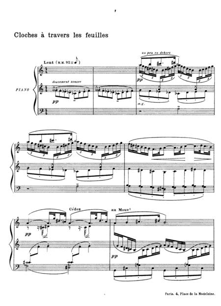 Debussy Images Book 2 Full Original Complete Version Sheet Music