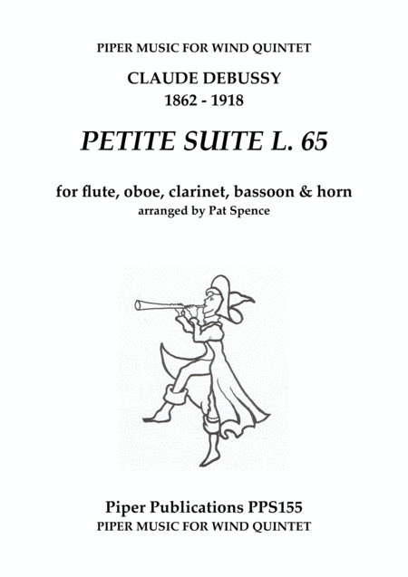 Debussy Petite Suite Arranged For Wind Quintet Sheet Music