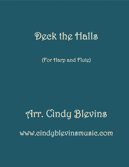 Deck The Halls Arranged For Harp And Flute Sheet Music