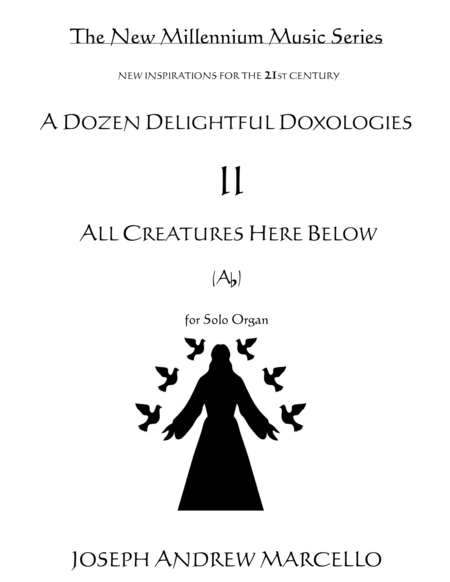 Delightful Doxology Ii All Creatures Here Below Organ Ab Sheet Music