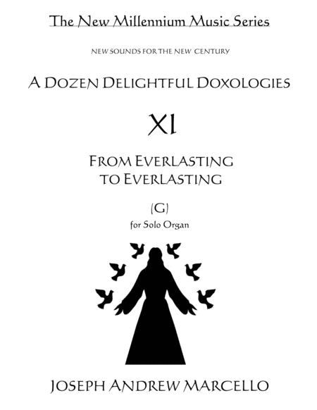 Free Sheet Music Delightful Doxology Xi From Everlasting To Everlasting Organ Bb