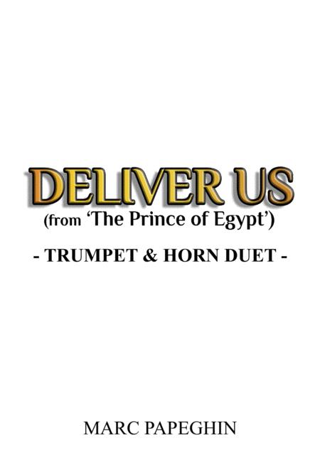 Free Sheet Music Deliver Us From The Prince Of Egypt French Horn Trumpet Duet