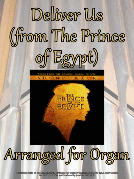 Deliver Us The Prince Of Egypt Arranged For Organ Sheet Music