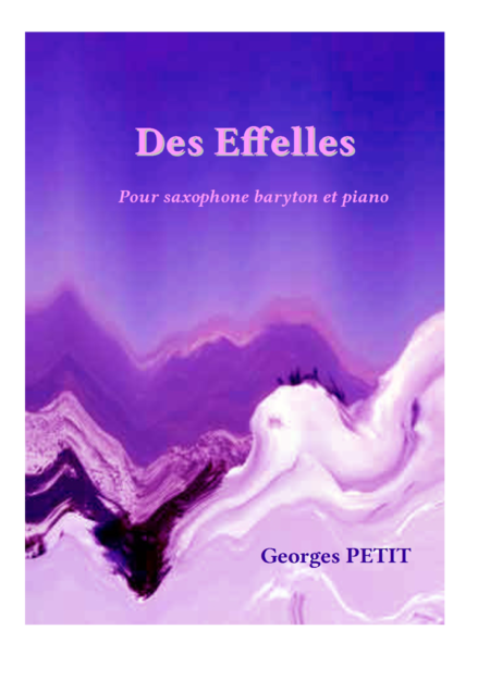 Des Effelles Baritone Saxophone Sheet Music