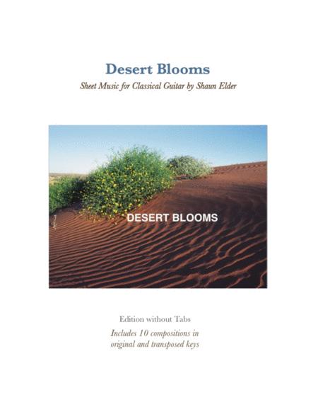 Free Sheet Music Desert Blooms Complete Guitar Music