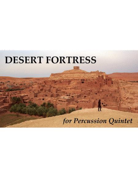 Free Sheet Music Desert Fortress Percussion Quintet For Marimbas Vibraphones And Glockenspiel