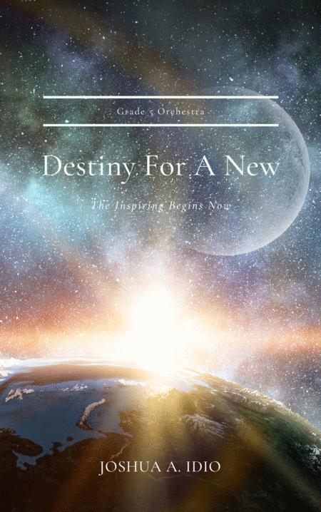 Free Sheet Music Destiny For A New