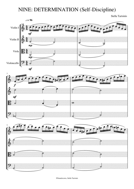 Deterimation Sheet Music