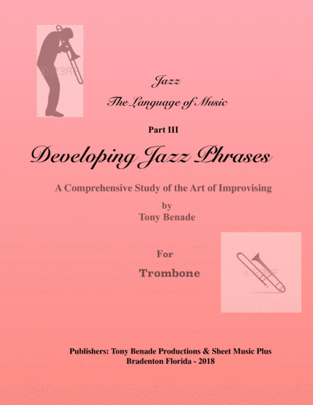 Free Sheet Music Developing Jazz Phrases For Trombone