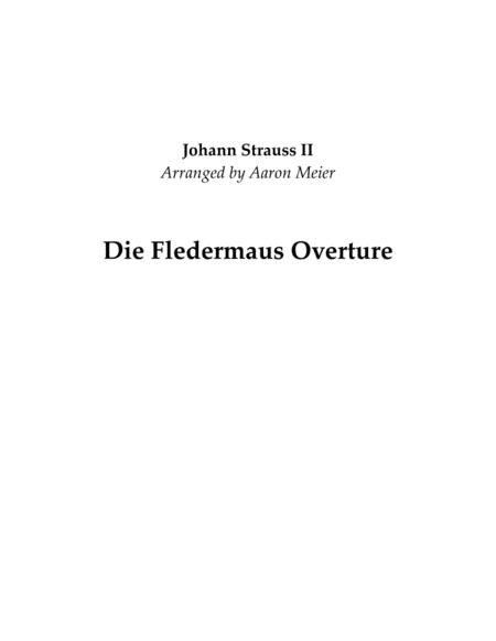 Die Fledermaus Overture Arr For String Orchestra Score And Parts Sheet Music