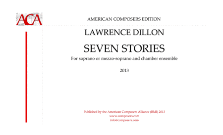 Dillon Seven Stories Sheet Music