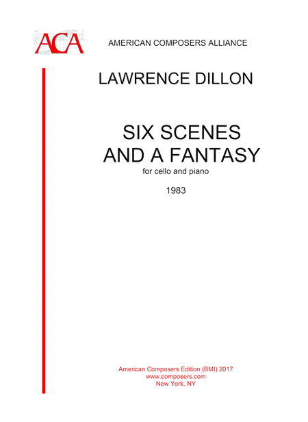 Free Sheet Music Dillon Six Scenes And A Fantasy